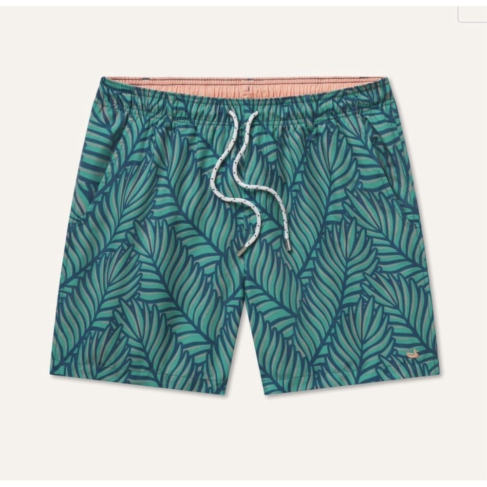 Southern Marsh Men's Small Dockside Swim Trunk Palmdale Playa Elastic Drawstring